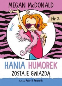 Hania Humorek zostaje gwiazdą - okładka książki