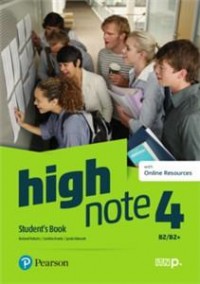 High Note 4 SB + kod Digital Resource - okładka podręcznika