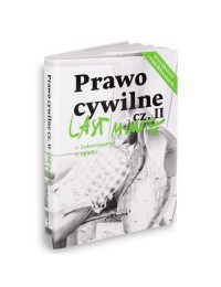 Last Minute. Prawo cywilne cz.2 - okładka książki