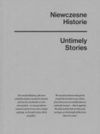 Niewczesne historie / Untimely - okładka książki