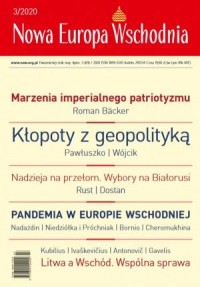 Nowa Europa Wschodnia 3/2020 - okładka książki