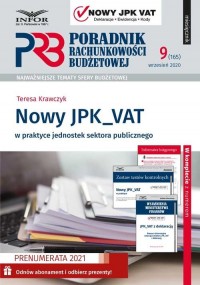 Nowy JPK_VAT w praktyce jednostek - okładka książki