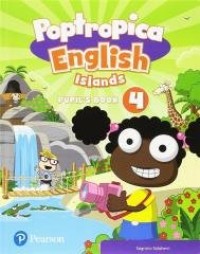 Poptropica English Islands 4 PB - okładka podręcznika