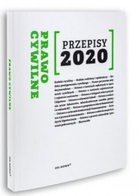 Prawo Cywilne Przepisy 2020 - okładka książki