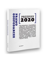 Prawo Gospodarcze Przepisy 2020 - okładka książki