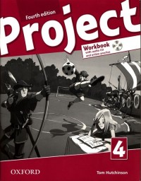 Project 4 Workbook + CD + online - okładka podręcznika