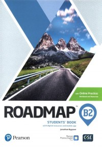 Roadmap B2 SB + DigitalResources - okładka podręcznika