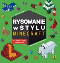 Rysowanie w stylu Minecraft - okładka książki