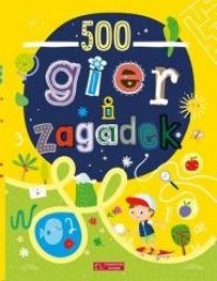 500 gier i zagadek - okładka książki