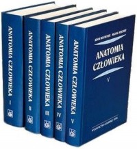 Anatomia człowieka Tom 1-5. / Anatomia - okładka książki