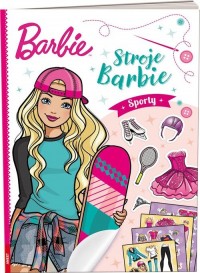 Barbie. Stroje Sporty - okładka książki