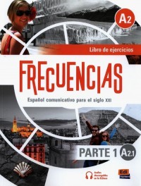 Frecuencias A2.1 Ćwiczenia Parte - okładka podręcznika