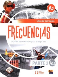 Frecuencias A2.2 Parte 2 Libro - okładka podręcznika