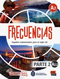 Frecuencias A2.2. Podręcznik. Parte - okładka podręcznika