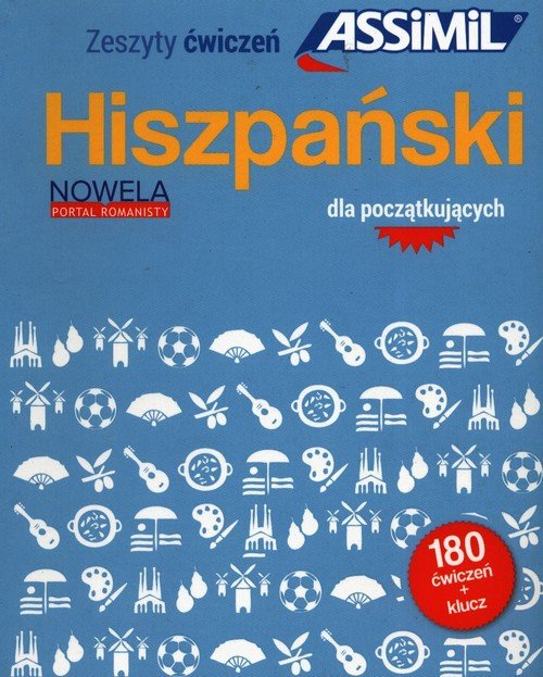Hiszpański dla początkujących 180 - okładka podręcznika
