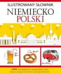 Ilustrowany słownik niemiecko-polski - okładka podręcznika