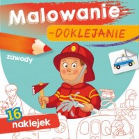 Malowanie-doklejanie. Zawody - okładka książki