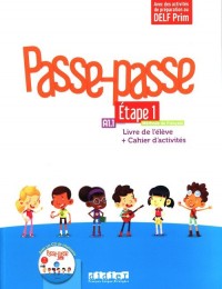 Passe-Passe Etape 1 Livre de leleve - okładka podręcznika