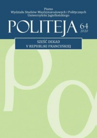 Politeja nr 64/2020 - okładka książki