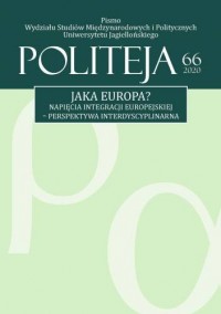 Politeja nr 66/2020 - okładka książki