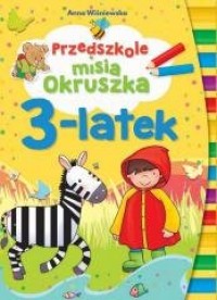 Przedszkole misia Okruszka 3-latek - okładka książki