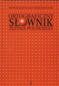 Ortograficzny słownik języka polskiego - okładka książki