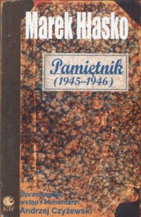 Pamiętnik 1945-1946 - okładka książki