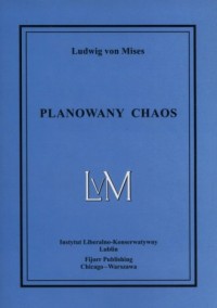 Planowany chaos - okładka książki