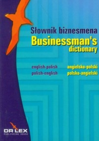Słownik biznesmena angielsko-polski, - okładka książki