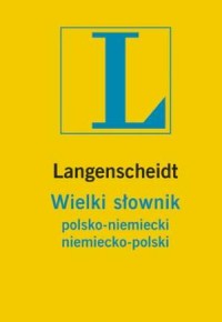 Słownik wielki polsko-niemiecki, - okładka książki