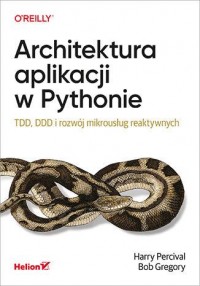 Architektura aplikacji w Pythonie. - okładka książki