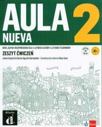 Aula Nueva 2 ćwiczenia LEKTORKLETT - okładka podręcznika