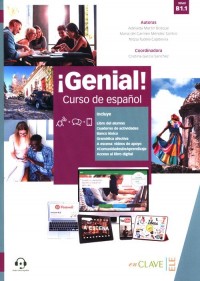 Genial! B1.1 Podręcznik + ćwiczenia - okładka podręcznika