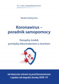 Koronawirus-poradnik samopomocy. - okładka książki