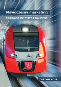 Nowoczesny marketing kolejowych - okładka książki