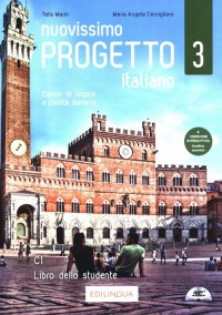Nuovissimo Progetto italiano 3 - okładka podręcznika