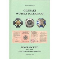 Odznaki Wojska Polskiego. Szkolnictwo - okładka książki