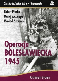 Operacja bolesławiecka 1945 - okładka książki