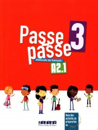 Passe-Passe 3 Methode de francais - okładka podręcznika