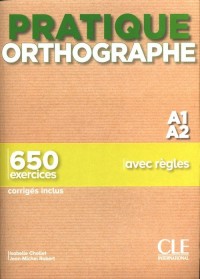 Pratique Orthographe A1/A2 Podręcznik - okładka podręcznika