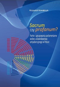 Sacrum czy profanum?. Partie i - okładka książki