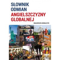 Słownik odmian angielszczyzny globalnej - okładka podręcznika