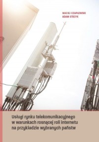 Usługi rynku telekomunikacyjnego - okładka książki