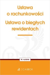 Ustawa o rachunkowości oraz ustawa - okładka książki