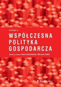 Współczesna polityka gospodarcza - okładka książki