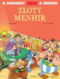 Asteriks Złoty Menhir - okładka książki