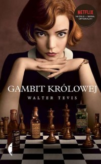 Gambit królowej (wydanie serialowe) - okładka książki