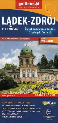 Lądek-Zdrój, 1:7 000 - okładka książki