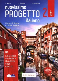 Nuovissimo Progetto italiano 2B - okładka podręcznika