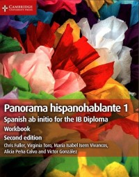 Panorama Hispanohablante 1 Workbook. - okładka podręcznika